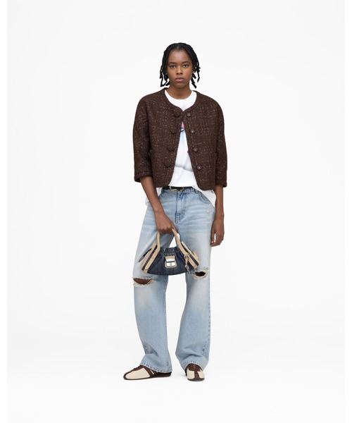 MARC JACOBS(マークジェイコブス)の「DENIM SUEDE CRISTINA SMALL SATCHEL/ザ デニム スエード クリスティーナ スモール サッチェル(ショルダーバッグ・レディース・ブルー系その他・ONE SIZE)」の7枚目の写真