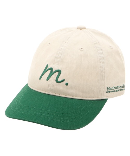 Manhattan Portage（マンハッタンポーテージ）の「2Tone Twill Washed Cap（キャップ・メンズ・ブラック/ブルー/ベージュ・FREE）」の3枚目の写真