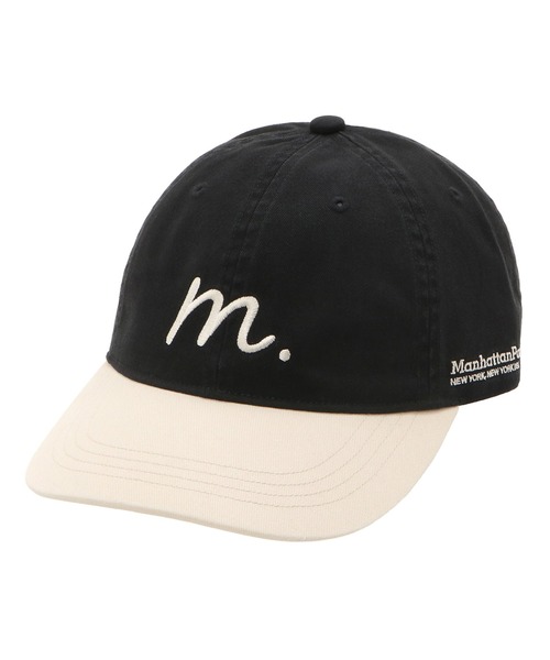Manhattan Portage（マンハッタンポーテージ）の「2Tone Twill Washed Cap（キャップ・メンズ・ブラック/ブルー/ベージュ・FREE）」の2枚目の写真