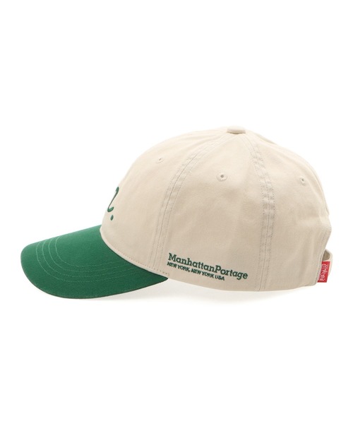 Manhattan Portage（マンハッタンポーテージ）の「2Tone Twill Washed Cap（キャップ・メンズ・ブラック/ブルー/ベージュ・FREE）」の11枚目の写真