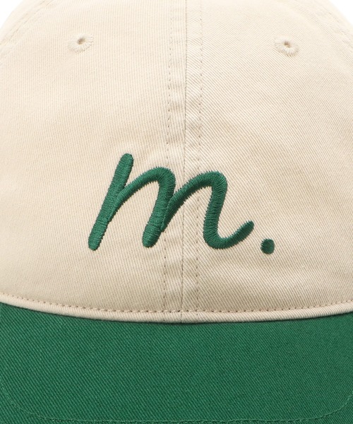 Manhattan Portage（マンハッタンポーテージ）の「2Tone Twill Washed Cap（キャップ・メンズ・ブラック/ブルー/ベージュ・FREE）」の4枚目の写真