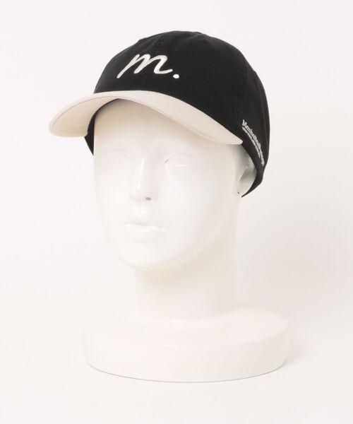 Manhattan Portage（マンハッタンポーテージ）の「2Tone Twill Washed Cap（キャップ・メンズ・ブラック/ブルー/ベージュ・FREE）」の6枚目の写真