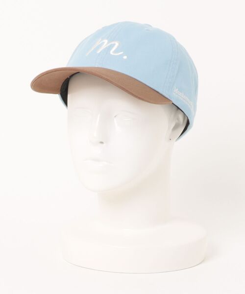 Manhattan Portage（マンハッタンポーテージ）の「2Tone Twill Washed Cap（キャップ・メンズ・ブラック/ブルー/ベージュ・FREE）」の8枚目の写真