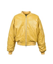 BREATH（ブレス）の「FAUX CROCODILE BOMBER JACKET（ダウンジャケット/コート）」