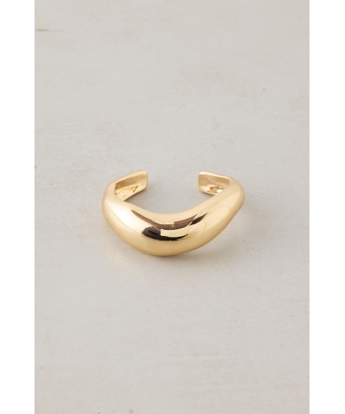 AZUL by moussy（アズールバイマウジー）の「ニュアンスカーブバングル（バングル/リストバンド・レディース・シルバー/ゴールド系その他・FREE）」の9枚目の写真