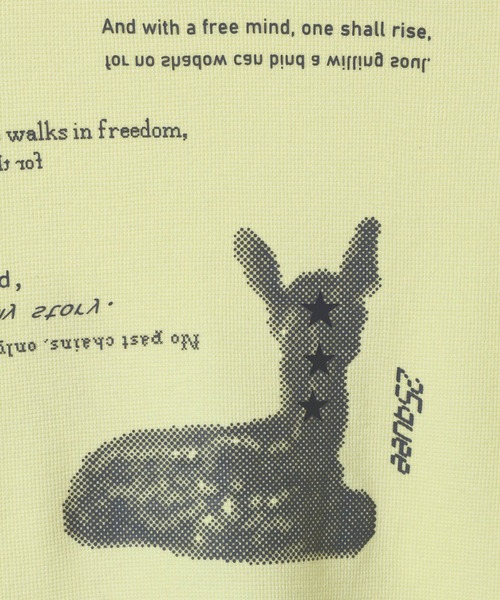 JEANASIS（ジーナシス）の「【25quee】BIGポロプリントLS/655821（ポロシャツ・レディース・グレー系その他/イエロー系その他/ネイビー系・FREE）」の18枚目の写真