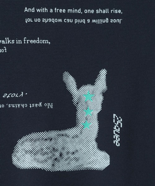 JEANASIS（ジーナシス）の「【25quee】BIGポロプリントLS/655821（ポロシャツ・レディース・グレー系その他/イエロー系その他/ネイビー系・FREE）」の16枚目の写真