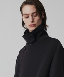 UNITED TOKYO | 【新作】Three Weave 2way スタンドコート |2WAY仕様/スタンドカラー/チェスター /軽量/ストレッチ/防シワ/ 静電気防止/オフィスカジュアル/通勤/ベルト付き(ダウンジャケット/コート)