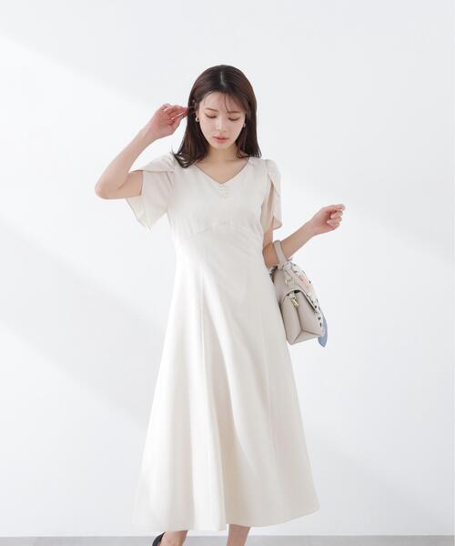 PROPORTION BODY DRESSING（プロポーションボディドレッシング）の「レディースリーブワンピース / 1216140304（ワンピース・レディース・ピンク/ベージュ/ネイビー・SMALL/P/S/MEDIUM）」の11枚目の写真