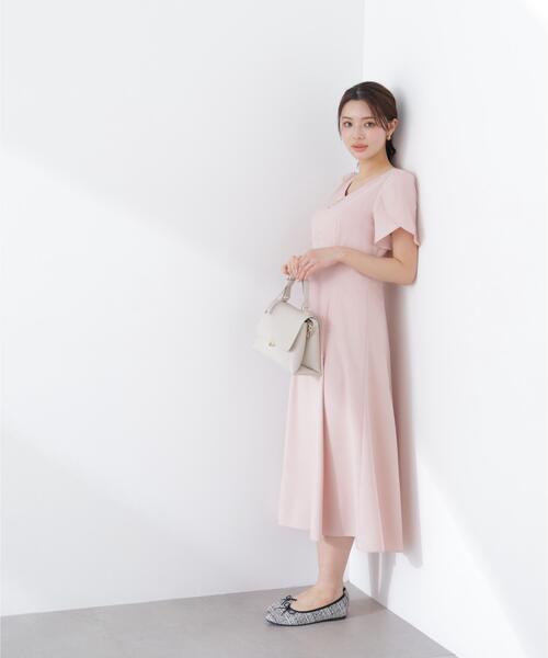 PROPORTION BODY DRESSING（プロポーションボディドレッシング）の「レディースリーブワンピース / 1216140304（ワンピース・レディース・ピンク/ベージュ/ネイビー・SMALL/P/S/MEDIUM）」の15枚目の写真