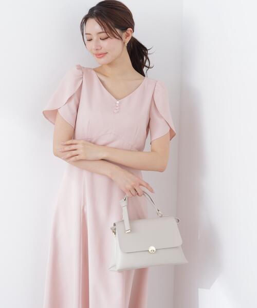 PROPORTION BODY DRESSING（プロポーションボディドレッシング）の「レディースリーブワンピース / 1216140304（ワンピース・レディース・ピンク/ベージュ/ネイビー・SMALL/P/S/MEDIUM）」の17枚目の写真