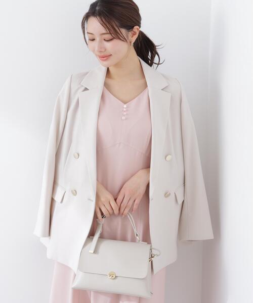 PROPORTION BODY DRESSING（プロポーションボディドレッシング）の「レディースリーブワンピース / 1216140304（ワンピース・レディース・ピンク/ベージュ/ネイビー・SMALL/P/S/MEDIUM）」の20枚目の写真