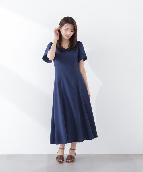 PROPORTION BODY DRESSING（プロポーションボディドレッシング）の「レディースリーブワンピース / 1216140304（ワンピース・レディース・ピンク/ベージュ/ネイビー・SMALL/P/S/MEDIUM）」の8枚目の写真