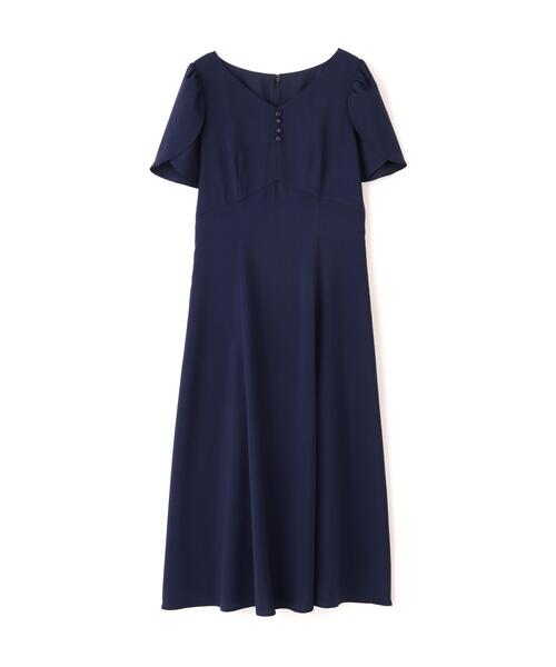 PROPORTION BODY DRESSING（プロポーションボディドレッシング）の「レディースリーブワンピース / 1216140304（ワンピース・レディース・ピンク/ベージュ/ネイビー・SMALL/P/S/MEDIUM）」の4枚目の写真
