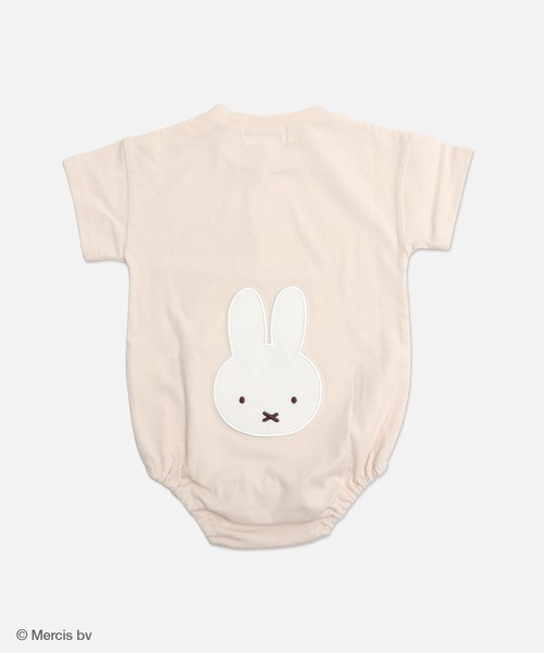 Miffy（ ミッフィー）の「〈ミッフィー〉半袖ロンパース（ロンパース・キッズ・クリーム/スモークピンク/ホワイト・80ｃｍ/70cm）」の5枚目の写真