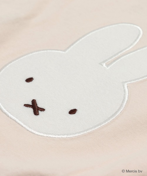 Miffy（ ミッフィー）の「〈ミッフィー〉半袖ロンパース（ロンパース・キッズ・クリーム/スモークピンク/ホワイト・80ｃｍ/70cm）」の10枚目の写真