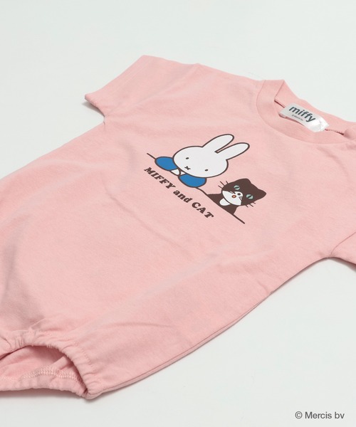 Miffy（ ミッフィー）の「〈ミッフィー〉半袖ロンパース（ロンパース・キッズ・クリーム/スモークピンク/ホワイト・80ｃｍ/70cm）」の14枚目の写真