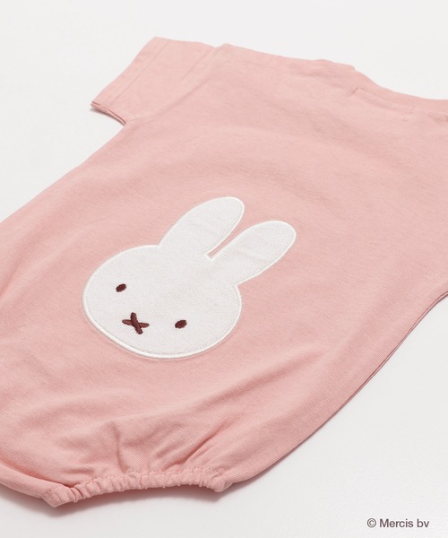 Miffy（ ミッフィー）の「〈ミッフィー〉半袖ロンパース（ロンパース・キッズ・クリーム/スモークピンク/ホワイト・80ｃｍ/70cm）」の15枚目の写真
