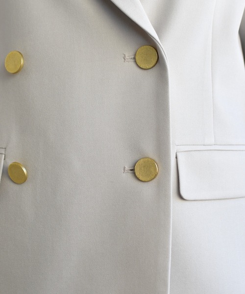 31 Sons de mode(トランテアン ソン ドゥ モード)の「2026春夏新作 スプリングテーラードジャケット(テーラードジャケット・レディース・ベージュ/モカ・S/M)」の10枚目の写真