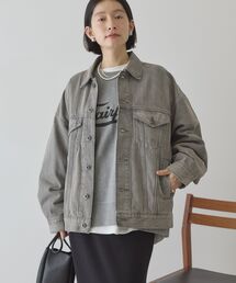 AMERICAN HOLIC | ロング丈デニムジャケット(デニムジャケット)