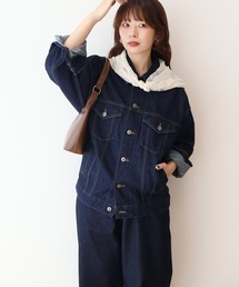 AMERICAN HOLIC | ロング丈デニムジャケット(デニムジャケット)