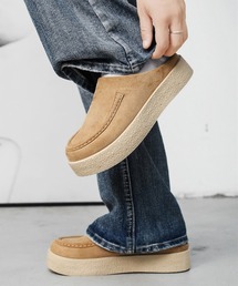 WESTBOY | カジュアル スエード調 スリッポン サンダル WO26S4SD10(サンダル)