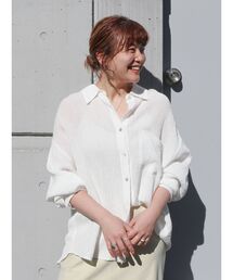 Ungrid | 楊柳ビッグルーズシャツ(シャツ/ブラウス)