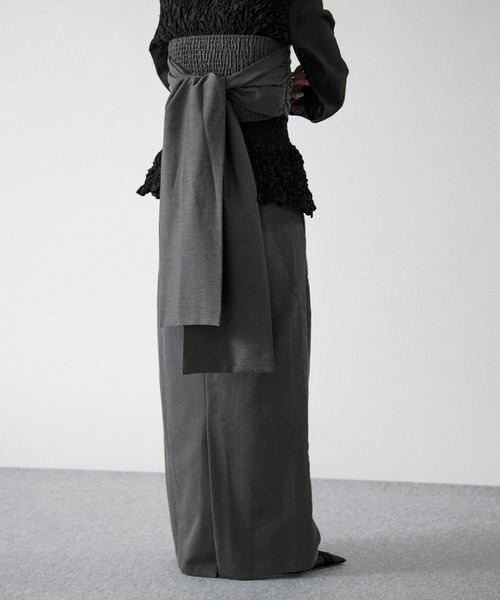 Ezick（エジック）の「mulchway carset skirt マルチウェイコルセットスカート【2点セット】（スカート・レディース・グレー/ブラック・FREE）」の20枚目の写真