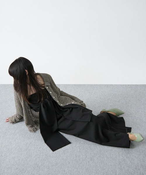 Ezick（エジック）の「mulchway carset skirt マルチウェイコルセットスカート【2点セット】（スカート・レディース・グレー/ブラック・FREE）」の18枚目の写真