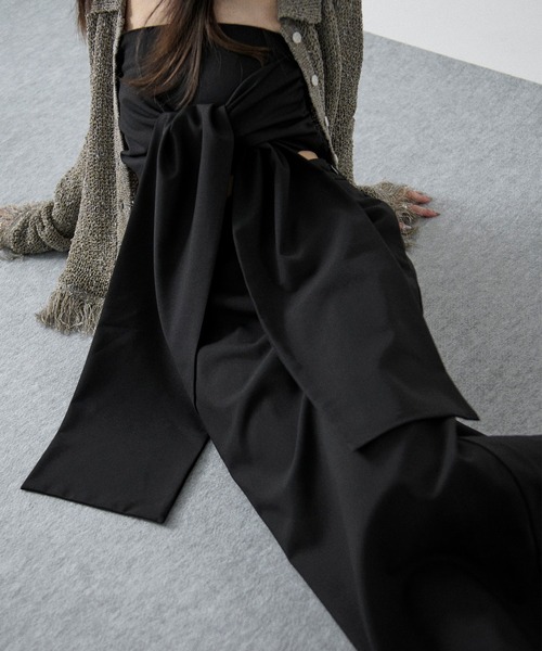 Ezick（エジック）の「mulchway carset skirt マルチウェイコルセットスカート【2点セット】（スカート・レディース・グレー/ブラック・FREE）」の17枚目の写真