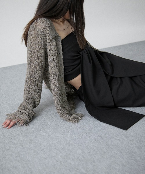 Ezick（エジック）の「mulchway carset skirt マルチウェイコルセットスカート【2点セット】（スカート・レディース・グレー/ブラック・FREE）」の16枚目の写真