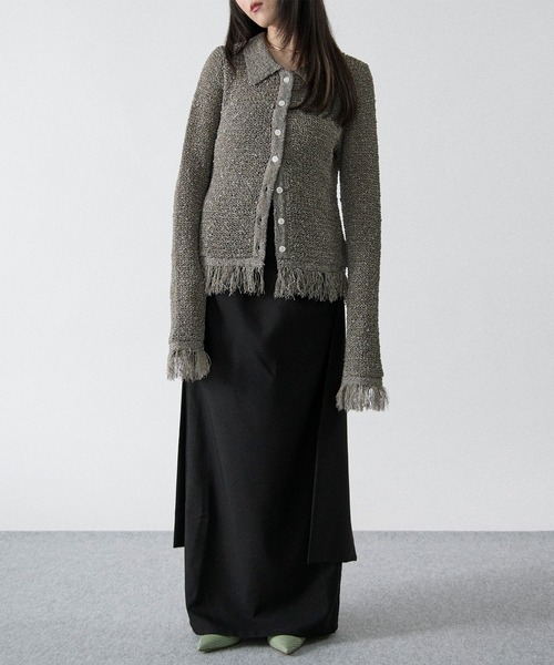 Ezick（エジック）の「mulchway carset skirt マルチウェイコルセットスカート【2点セット】（スカート・レディース・グレー/ブラック・FREE）」の8枚目の写真