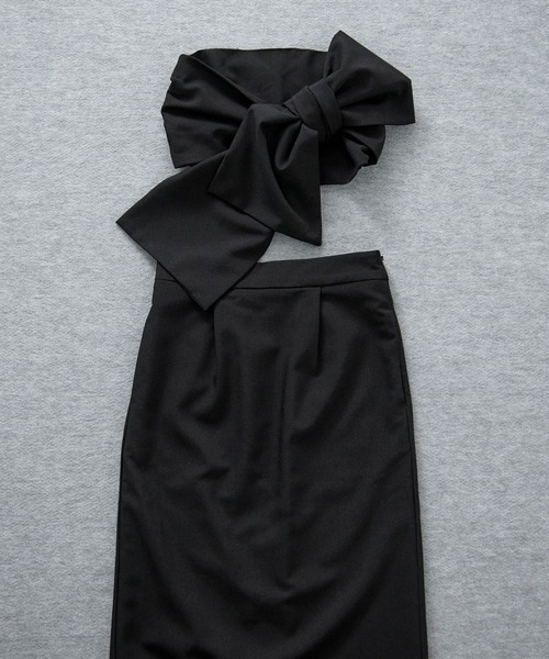 Ezick（エジック）の「mulchway carset skirt マルチウェイコルセットスカート【2点セット】（スカート・レディース・グレー/ブラック・FREE）」の3枚目の写真