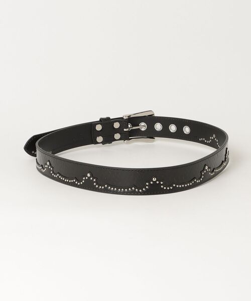 TORNADO MART（トルネードマート）の「TORNADO MART∴オーバーレイスネークベルト（ベルト・メンズ・ホワイト/ブラック・F）」の3枚目の写真