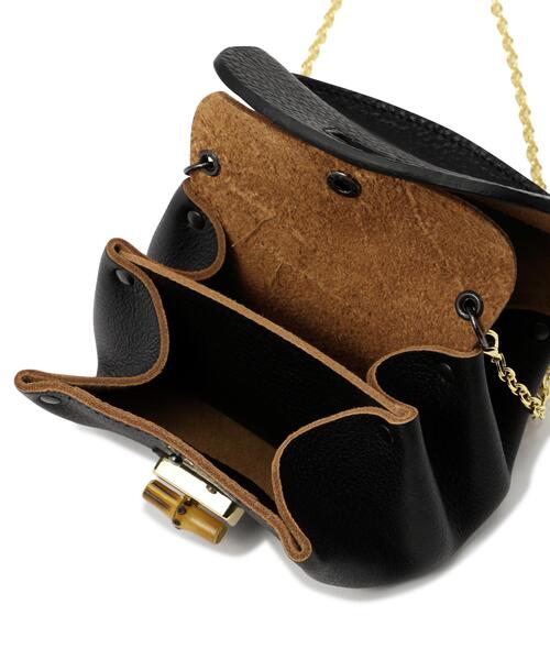 POMTATA（ポンタタ）の「POMTATA/ポンタタ/BAMB WALLET SHOULDER BAG/P3259（ショルダーバッグ・レディース・ブラック・F）」の11枚目の写真