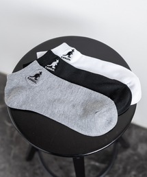 KANGOL（カンゴール）の「KANGOL カンゴール 3Pワンポイント刺繍アンクルソックス/くるぶし丈靴下（ソックス/靴下）」