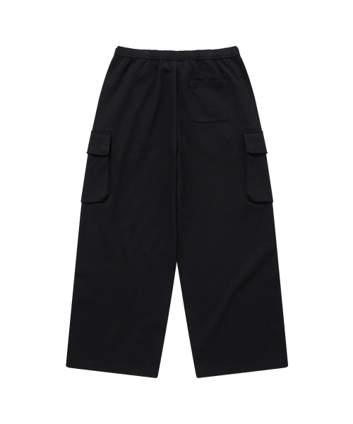 COVERNAT（カバーナット）の「ワイドカーゴスウェットパンツブラック（その他パンツ・メンズ・その他・SMALL/X-LARGE/LARGE/MEDIUM）」の3枚目の写真