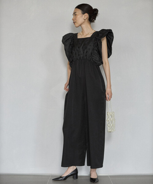 Firsthand（ファーストハンド）の「Firsthand/ファーストハンド フラワーシアージャガード ドッキング オールインワン（つなぎ/オールインワン・レディース・ブラック/その他・MEDIUM/SMALL）」の17枚目の写真