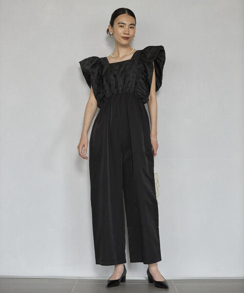 Firsthand（ファーストハンド）の「Firsthand/ファーストハンド フラワーシアージャガード ドッキング オールインワン（つなぎ/オールインワン・レディース・ブラック/その他・MEDIUM/SMALL）」の18枚目の写真