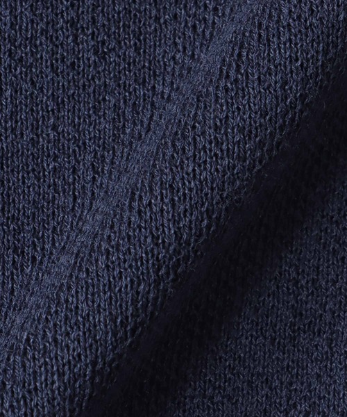 Jines（ジネス）の「キーネックリラックスカーディガン（カーディガン/ボレロ・レディース・ブルー/ネイビー/グレー/ホワイト/ブラック・38）」の9枚目の写真