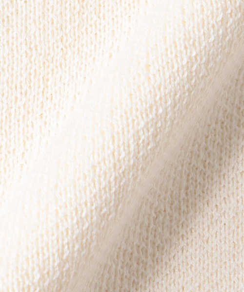 Jines（ジネス）の「キーネックリラックスカーディガン（カーディガン/ボレロ・レディース・ブルー/ネイビー/グレー/ホワイト/ブラック・38）」の7枚目の写真