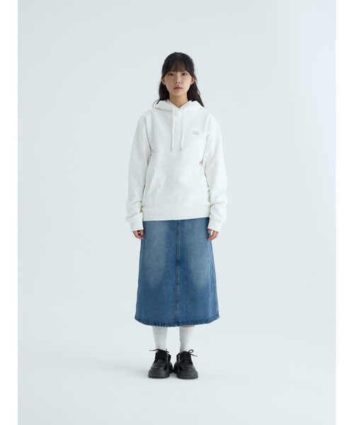 codegraphy（コードグラフィー）の「(Women's) Denim Long Skirt｡｡CBEFWDS010（スカート・レディース・ホワイト/インディゴブルー・SMALL/MEDIUM）」の5枚目の写真