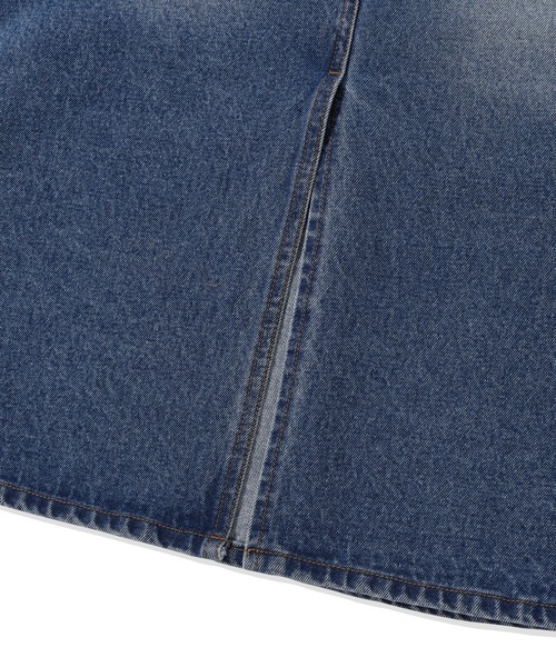 codegraphy（コードグラフィー）の「(Women's) Denim Long Skirt｡｡CBEFWDS010（スカート・レディース・ホワイト/インディゴブルー・SMALL/MEDIUM）」の10枚目の写真