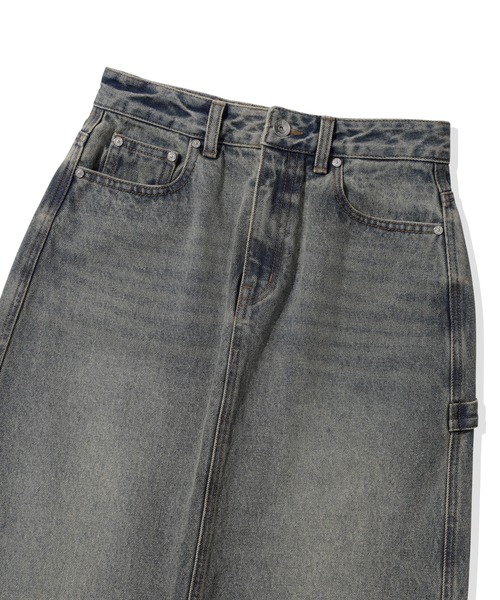 codegraphy（コードグラフィー）の「(Women's) Denim Long Skirt｡｡CBEFWDS010（スカート・レディース・ホワイト/インディゴブルー・SMALL/MEDIUM）」の11枚目の写真