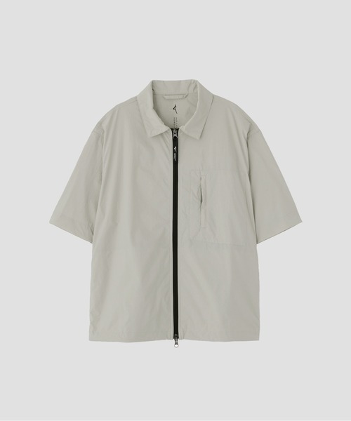 MARGARET HOWELL（マーガレットハウエル）の「WATER REPELLENT LIGHTWEIGHT NY（Tシャツ/カットソー・レディース・ブラック/ライトグレー・2/1）」の10枚目の写真