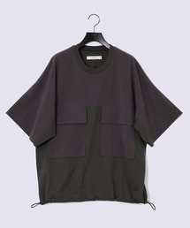 UJOH（ウジョー）の「【UJOH HOMME/ウジョー】Switching BOX T / TAﾄﾛﾋﾟｶﾙ / M732-T54-501（Tシャツ/カットソー）」