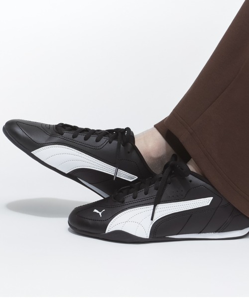 PUMA(プーマ)の「プーマ PUMA プーマ キャッチ(スニーカー・レディース・ブラック×ホワイト・23.0cm/23.5cm/24.0cm/24.5cm/25.0cm)」の1枚目の写真