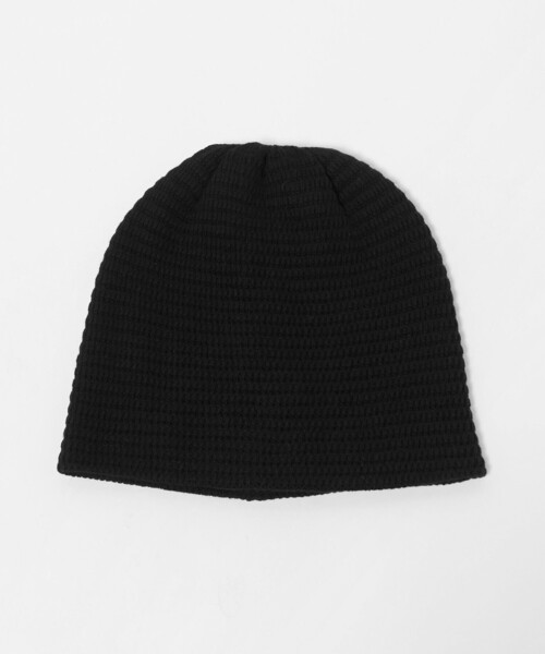 BEAUTY&YOUTH UNITED ARROWS(ビューティーアンドユースユナイテッドアローズ)の「シンプル コットン ニットキャップ(ニットキャップ/ビーニー・レディース・ブラック/オフホワイト・FREE)」の5枚目の写真