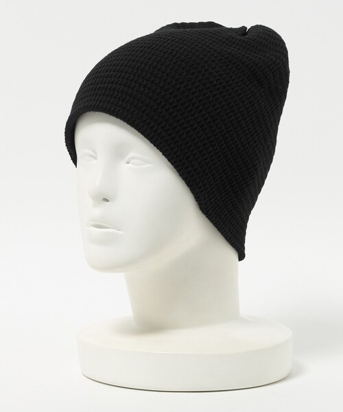 BEAUTY&YOUTH UNITED ARROWS(ビューティーアンドユースユナイテッドアローズ)の「シンプル コットン ニットキャップ(ニットキャップ/ビーニー・レディース・ブラック/オフホワイト・FREE)」の10枚目の写真