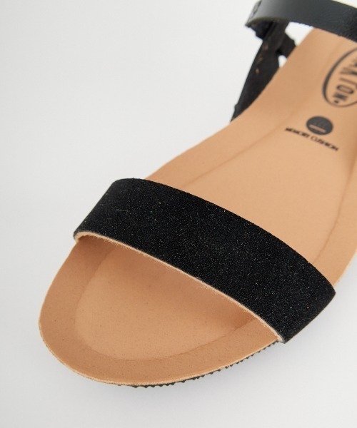 PLAKTON（プラクトン）の「【WEB先行予約】[PLAKTON/プラクトン] 別注 アンクルストラップ サンダル（サンダル・レディース・ブラック/シルバー・38/37/36）」の11枚目の写真